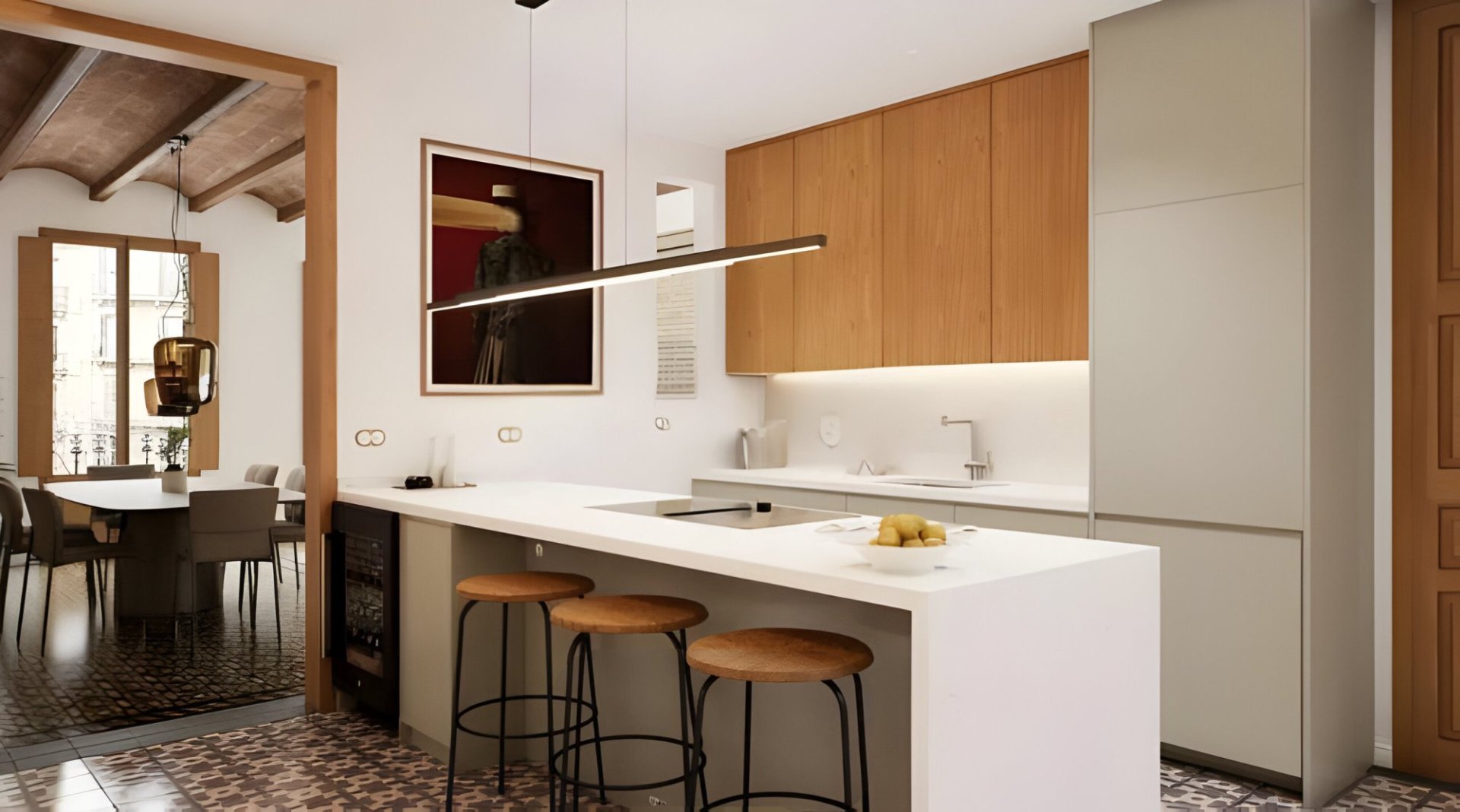 Wohnung in Barcelona, Spanien 3 Schlafzimmer, 144 m2 Nr. 180621