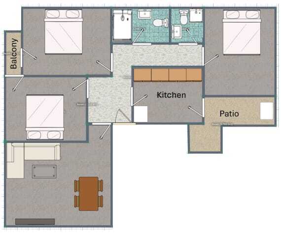 Apartment à Torrevieja, Alicante, Espagne 3 chambres, 95 m2 No. 193191