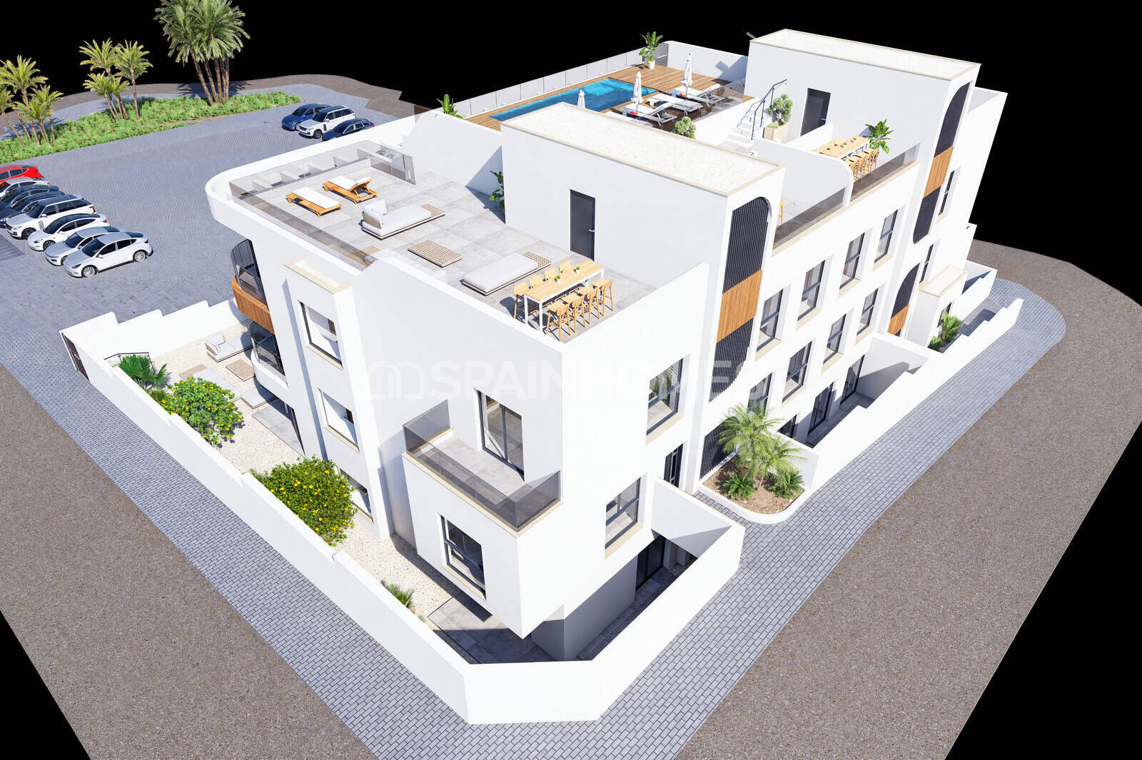 Appartamento a Benijofar, Alicante, Spagna 3 camere da letto, 90 mq. N° 155498