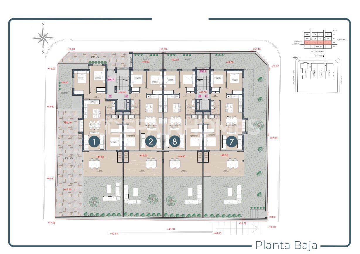 Appartamento a Benijofar, Alicante, Spagna 3 camere da letto, 90 mq. N° 155498