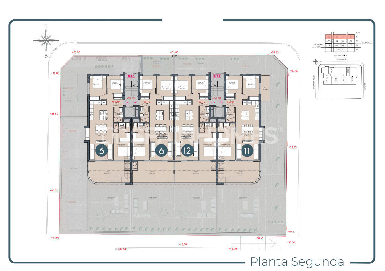 Appartamento a Benijofar, Alicante, Spagna 3 camere da letto, 90 mq. N° 155498