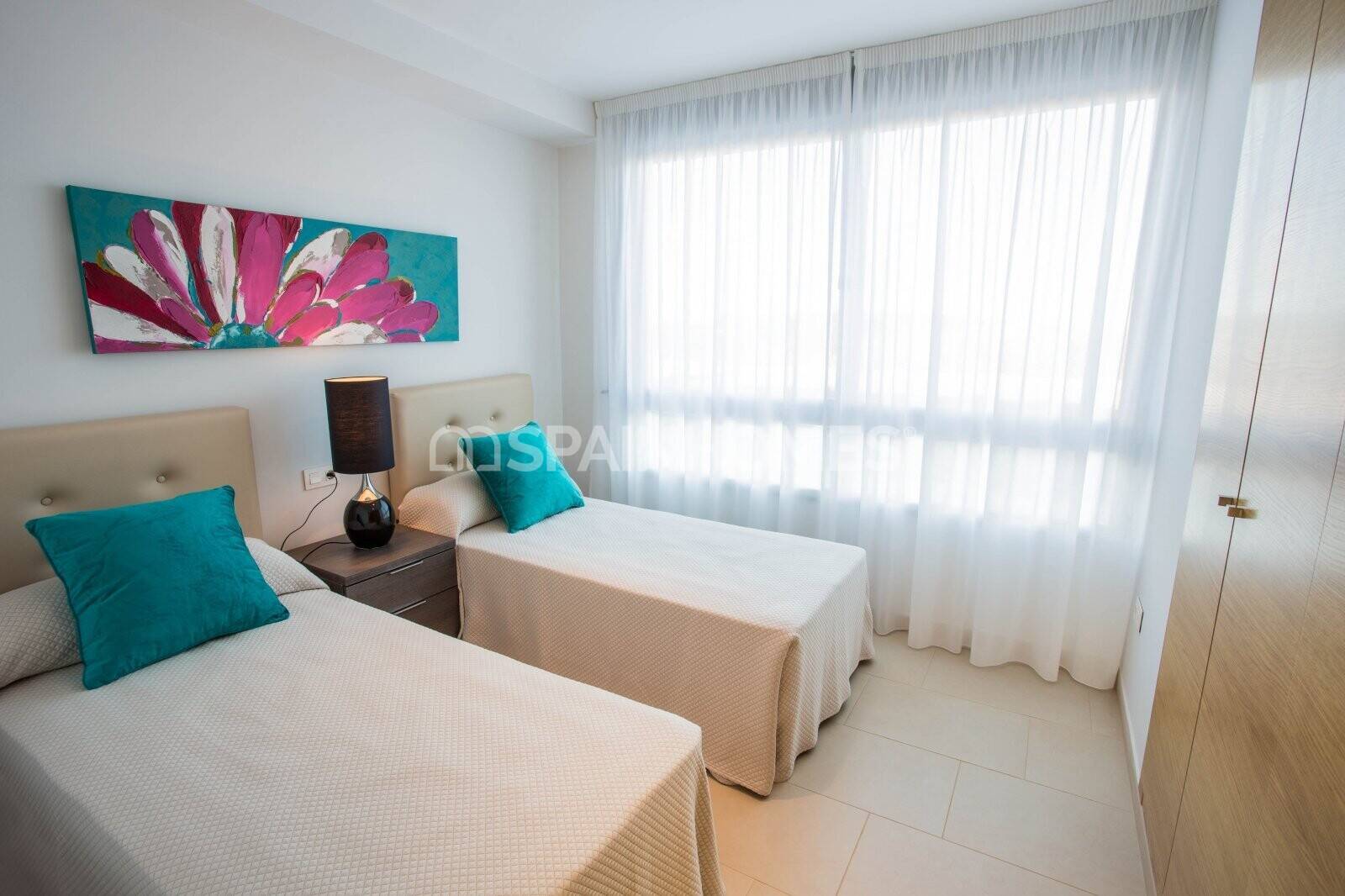 Lägenhet i Cartagena, Murcia, Spanien 3 sovrum, 100 kvm. Nr. 155500
