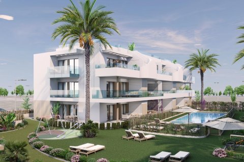 Huoneisto Pilar de la Horadada, Alicante, Espanja 2 makuuhuonetta, 66 m2 No. 196375