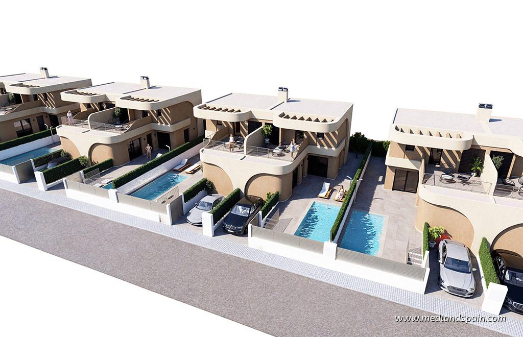 Huvila Daya Nueva, Alicante, Espanja 3 makuuhuonetta, 109 m2 No. 166146