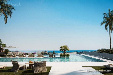 Huoneisto Mijas Costa, Malaga, Espanja 3 makuuhuonetta, 128 m2 No. 166150