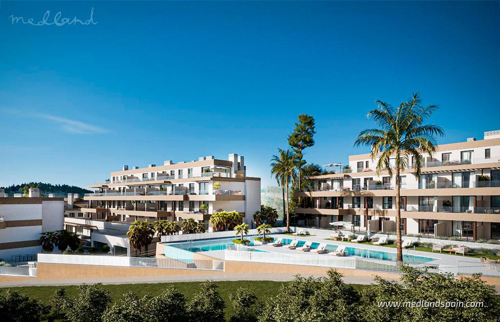 Apartament w Mijas Costa, Malaga, Hiszpania 3 sypialnie, 128 mkw. nr 166150