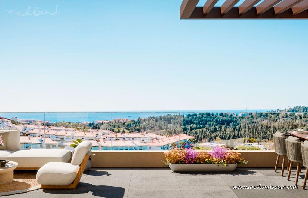Apartament w Mijas Costa, Malaga, Hiszpania 3 sypialnie, 128 mkw. nr 166150