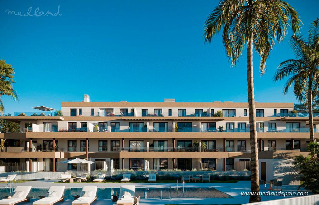 Apartament w Mijas Costa, Malaga, Hiszpania 3 sypialnie, 128 mkw. nr 166148