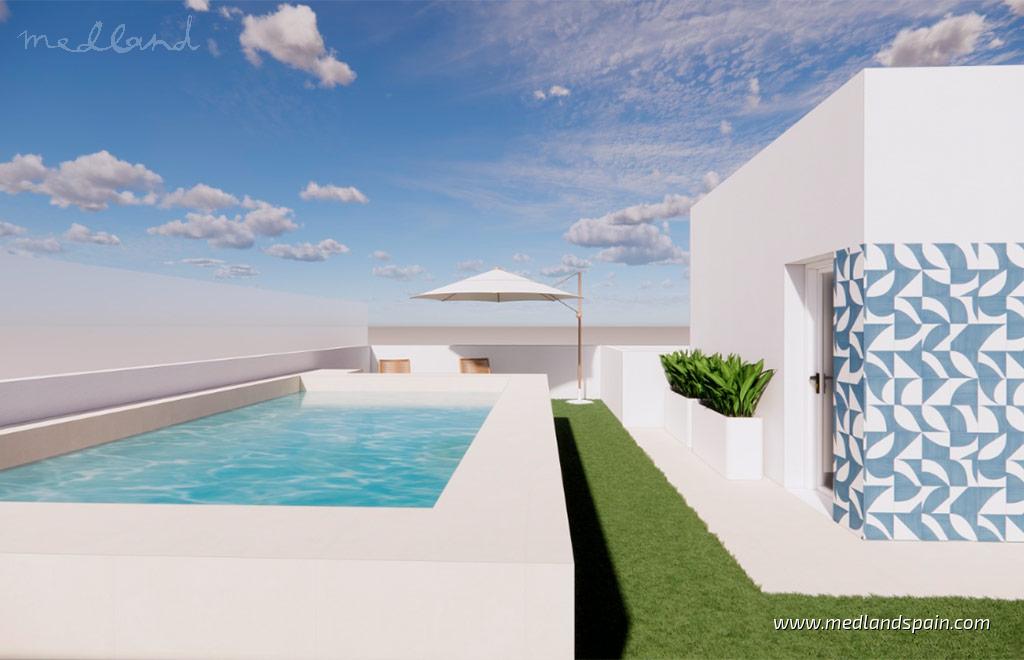 Appartamento a Torre de la Horadada, Alicante, Spagna 1 camera da letto, 55 mq. N° 148499
