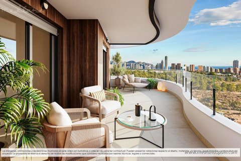Huoneisto Finestrat, Alicante, Espanja 2 makuuhuonetta, 88 m2 No. 192954
