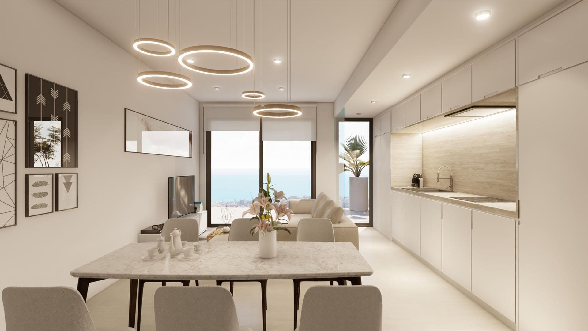Top Views in Benalmadena, Malaga, Spanien Nr. 76120