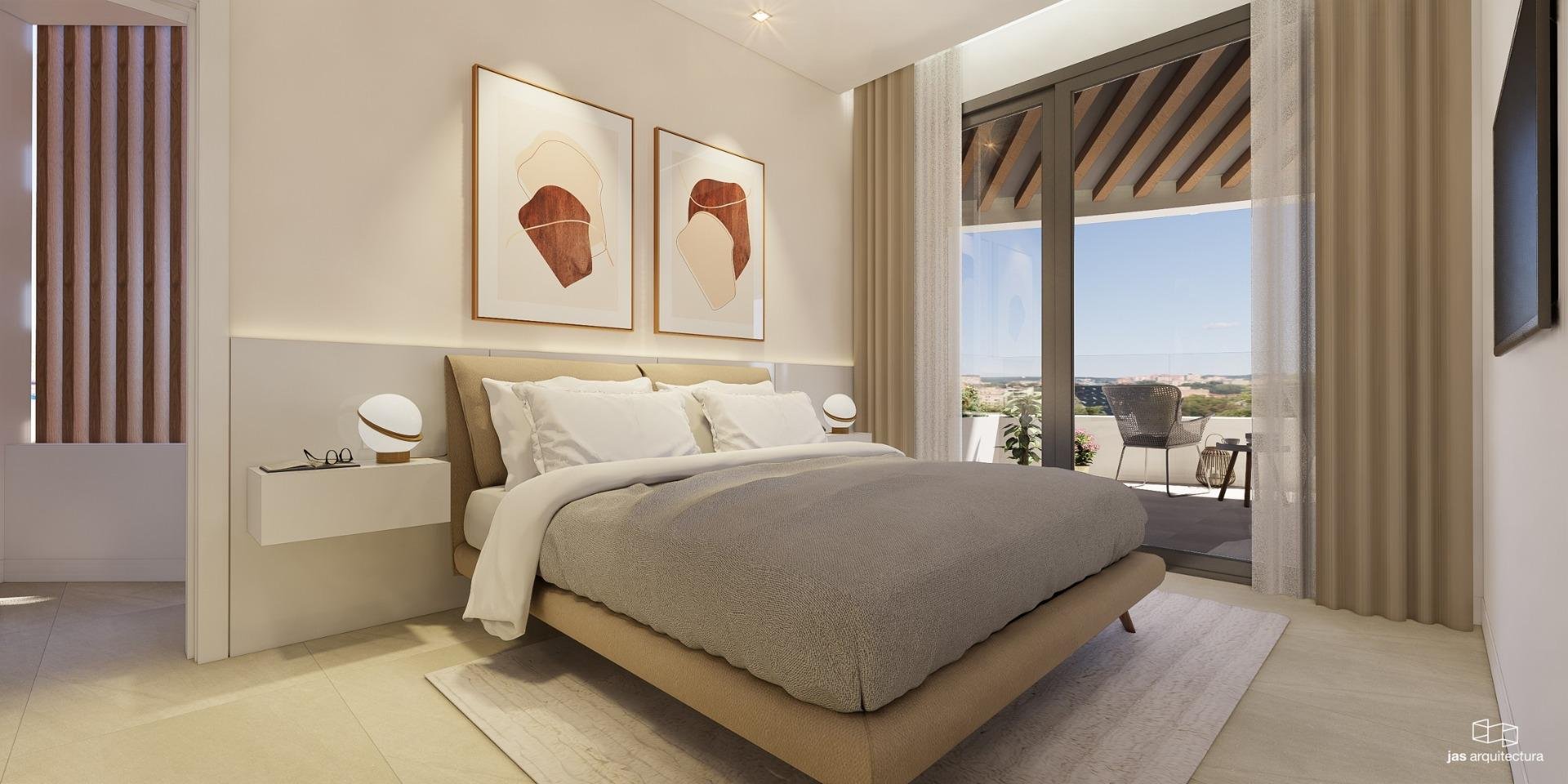 Appartamento a Calpe, Alicante, Spagna 3 camere da letto, 90 mq. N° 179708