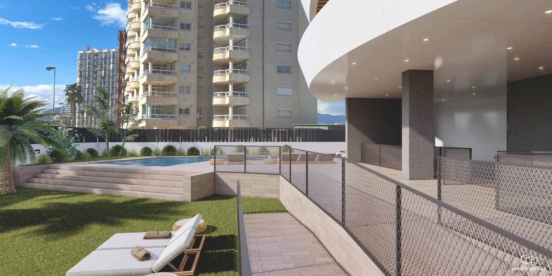 Appartamento a Calpe, Alicante, Spagna 3 camere da letto, 90 mq. N° 179708