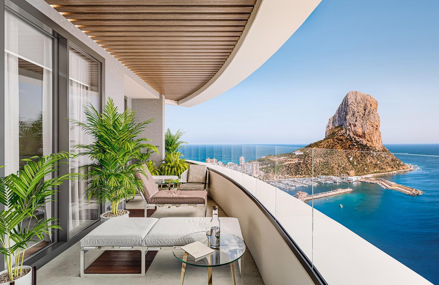 Appartamento a Calpe, Alicante, Spagna 3 camere da letto, 90 mq. N° 179708