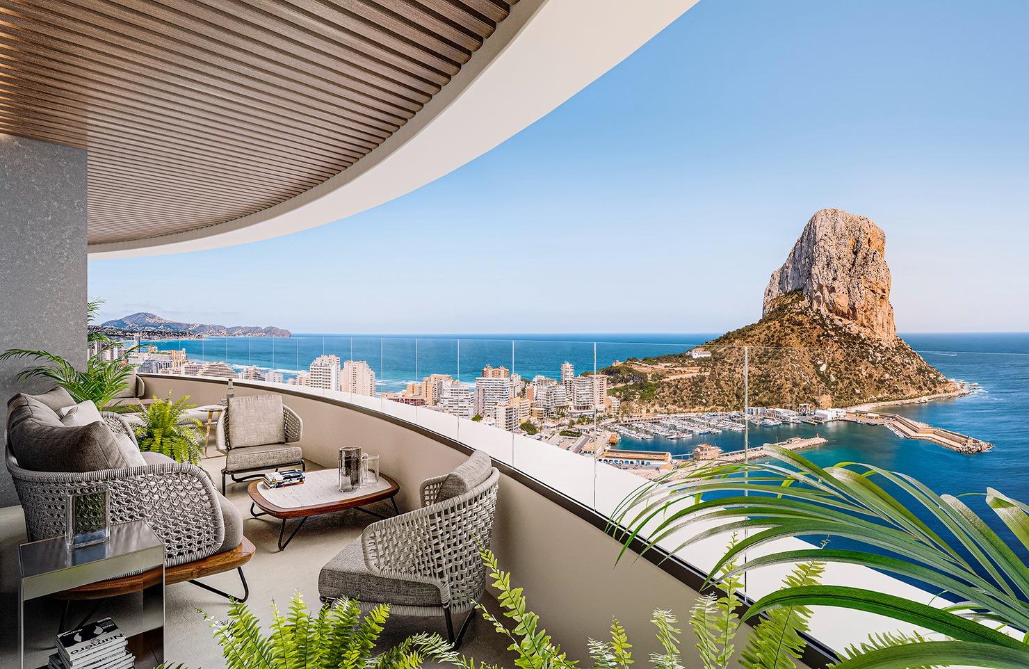 Appartamento a Calpe, Alicante, Spagna 3 camere da letto, 90 mq. N° 179708