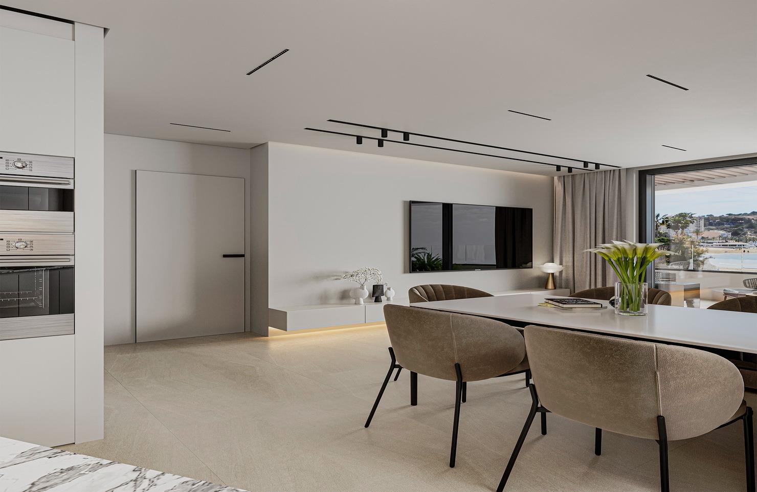 Appartamento a Calpe, Alicante, Spagna 3 camere da letto, 90 mq. N° 179708