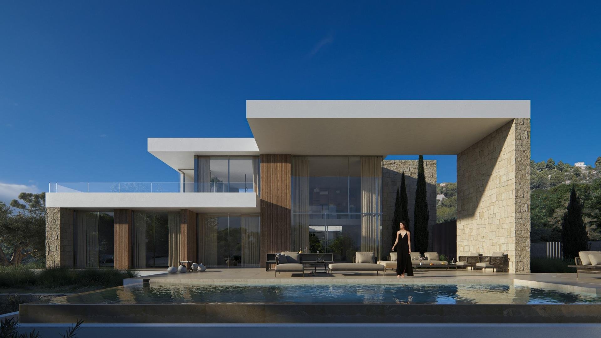 Villa in Moraira, Alicante, Spain 4 bedrooms, 510 sq.m. No. 179710