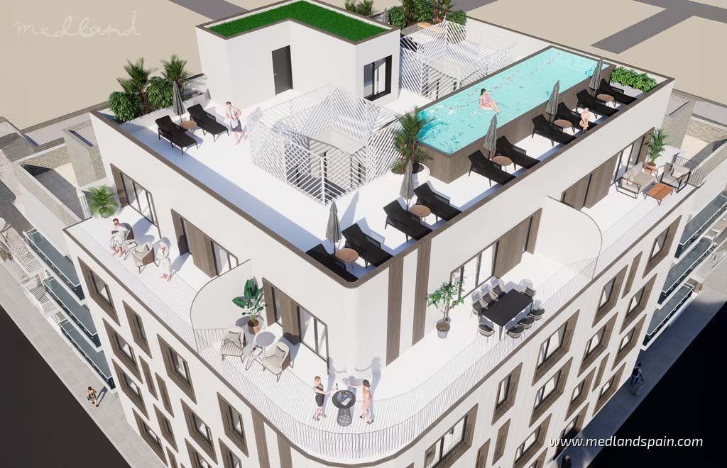 Huoneisto Torrevieja, Alicante, Espanja 2 makuuhuonetta, 58 m2 No. 139065