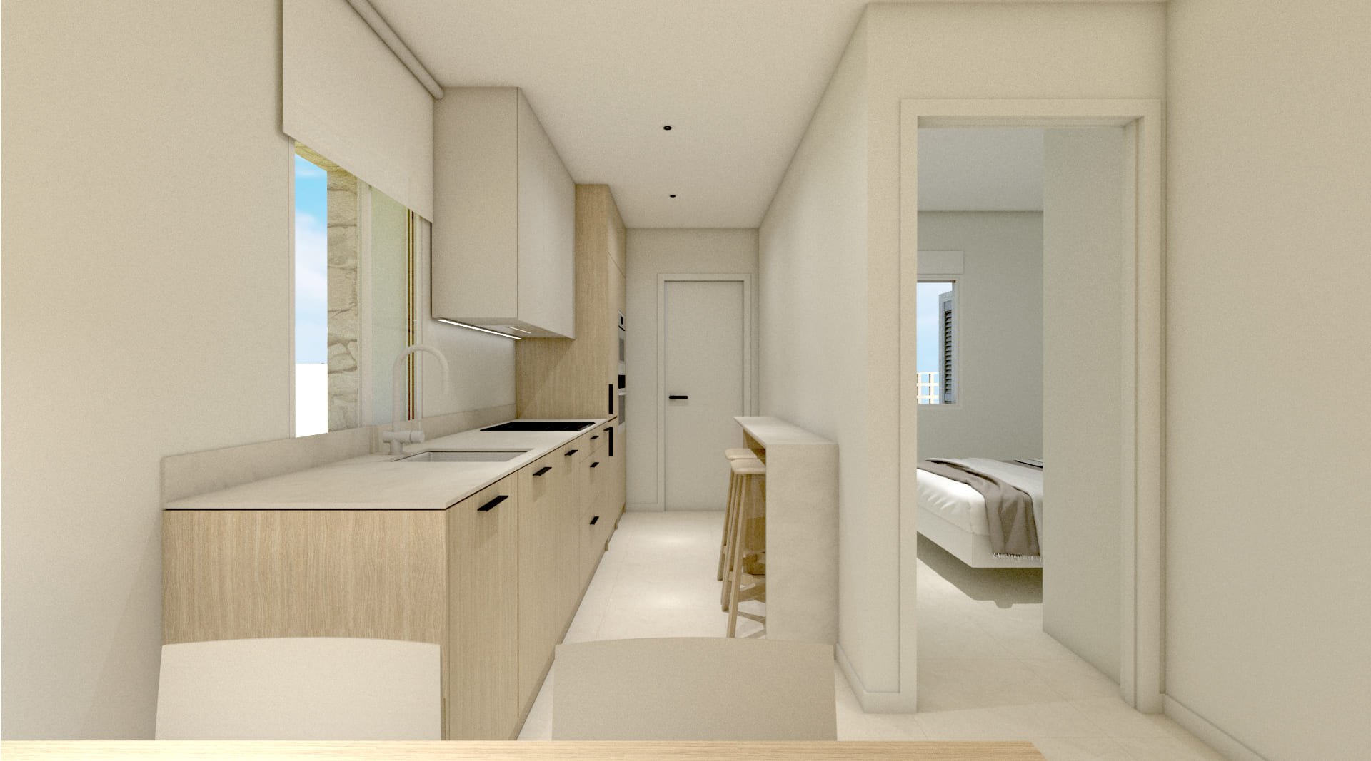 Apartment in Torre de la Horadada, Alicante, Spain 2 bedrooms, 76 sq.m. No. 110274