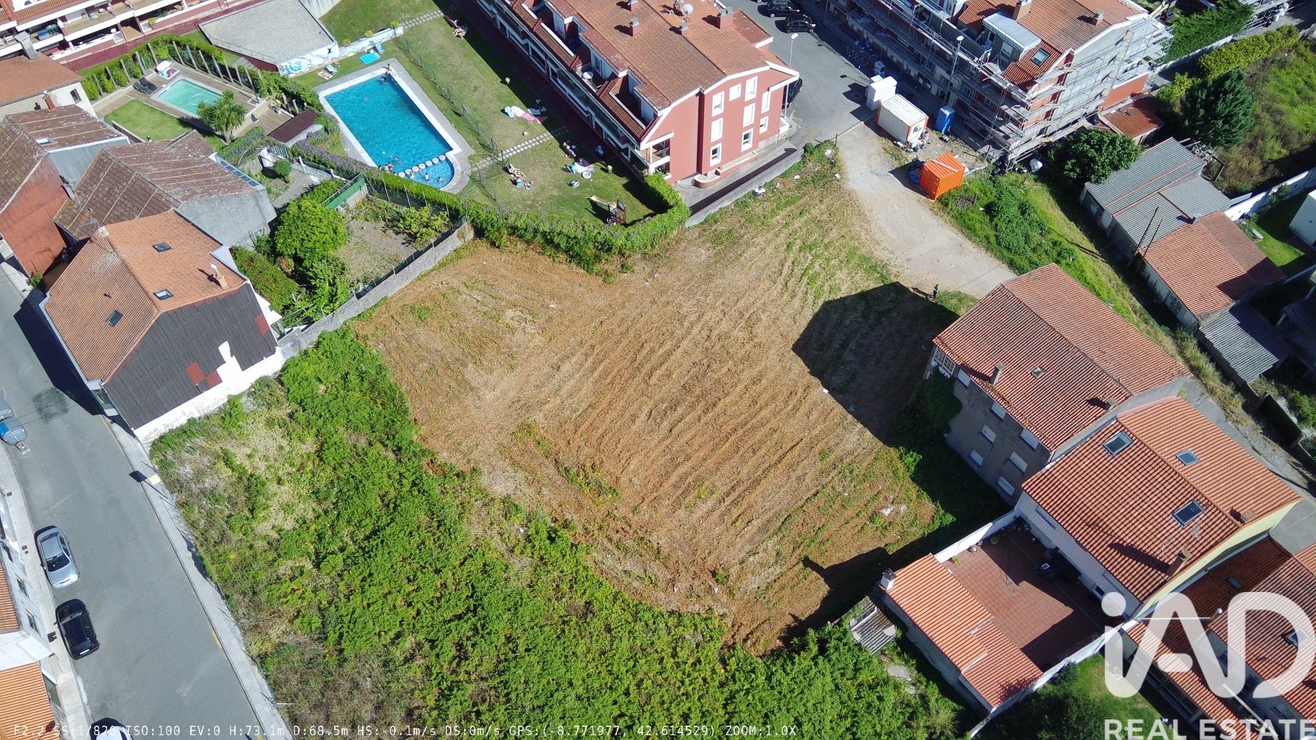 Zemes gabals Vilagarcia de Arousa, Pontevedra, Spānijā 2453 m2 Nr. 188192