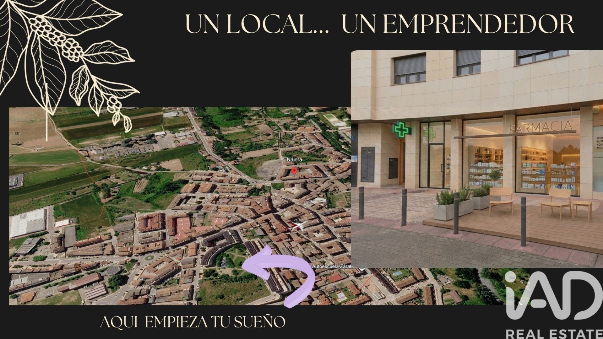 Commercial property in Najera, La Rioja, Spain 147 sq.m. No. 188198