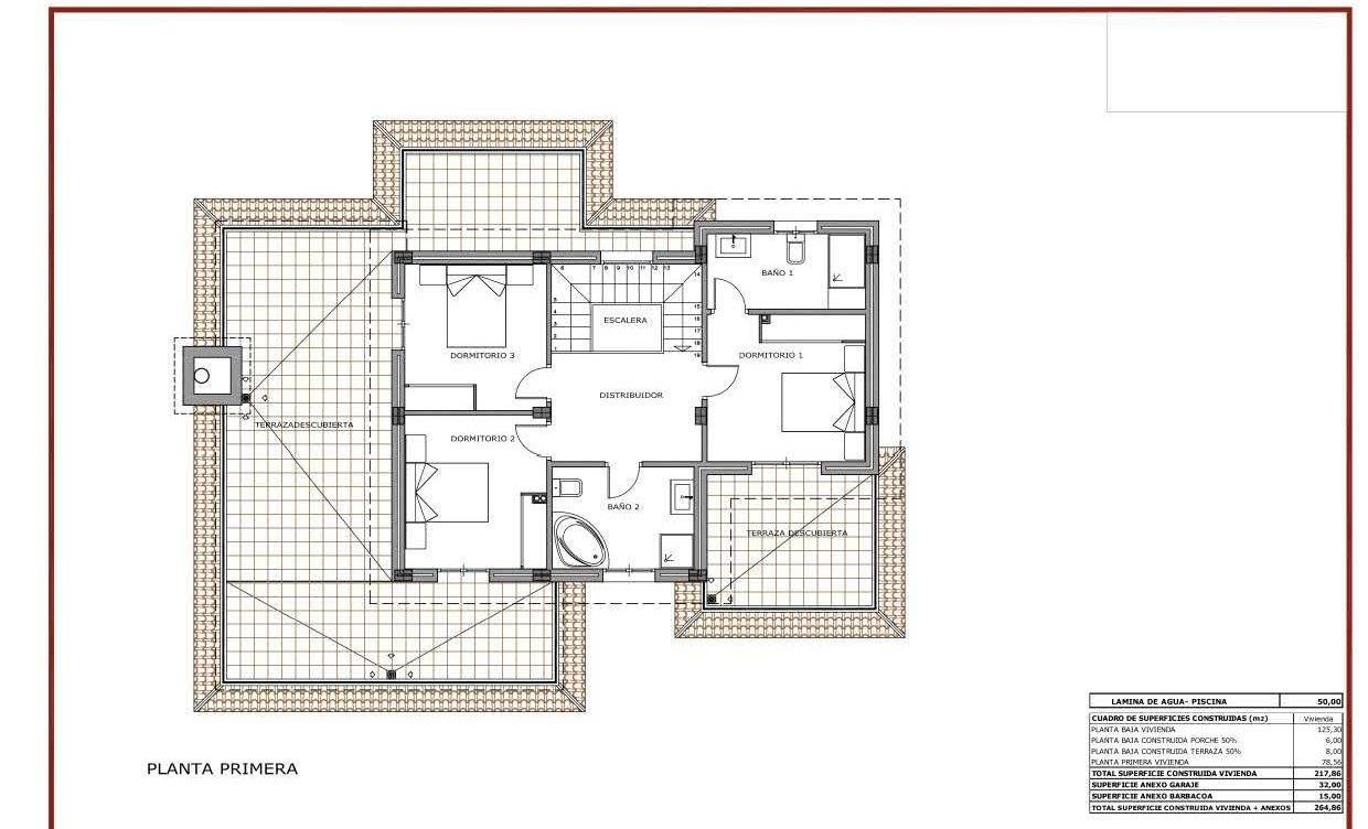 Villa in Pinoso, Alicante, Spanien 4 Schlafzimmer, 220 m2 Nr. 144547