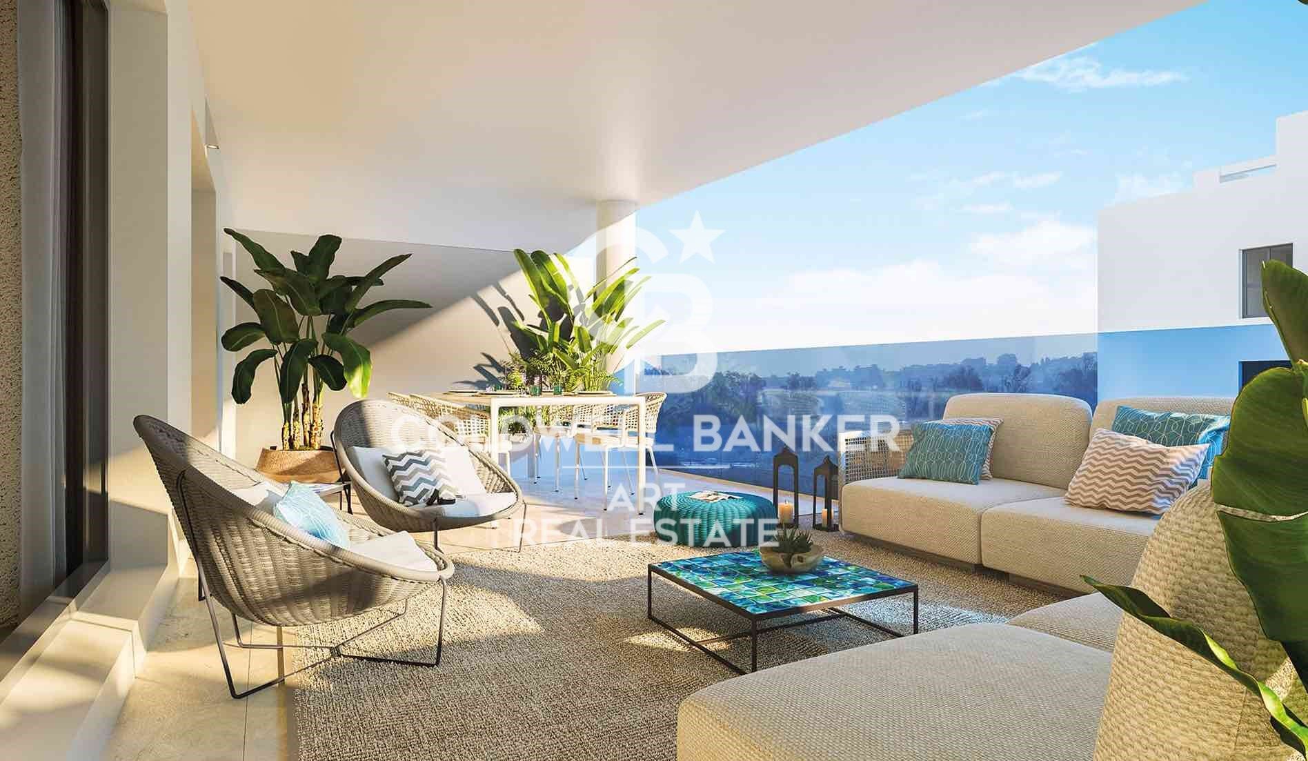 Apartment à Mijas, Malaga, Espagne 2 chambres, 103 m2 No. 159833