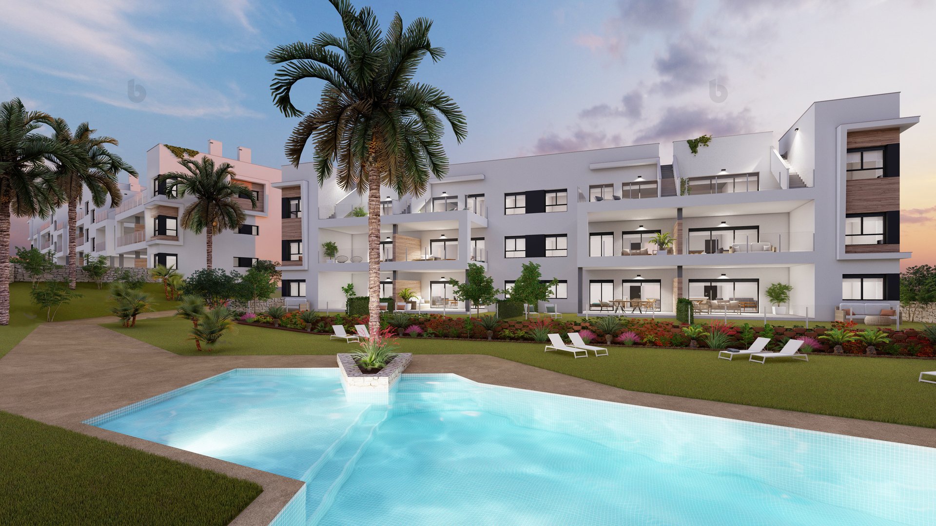 Appartamento a Pinar De Campoverde, Alicante, Spagna 3 camere da letto, 238 mq. N° 110499