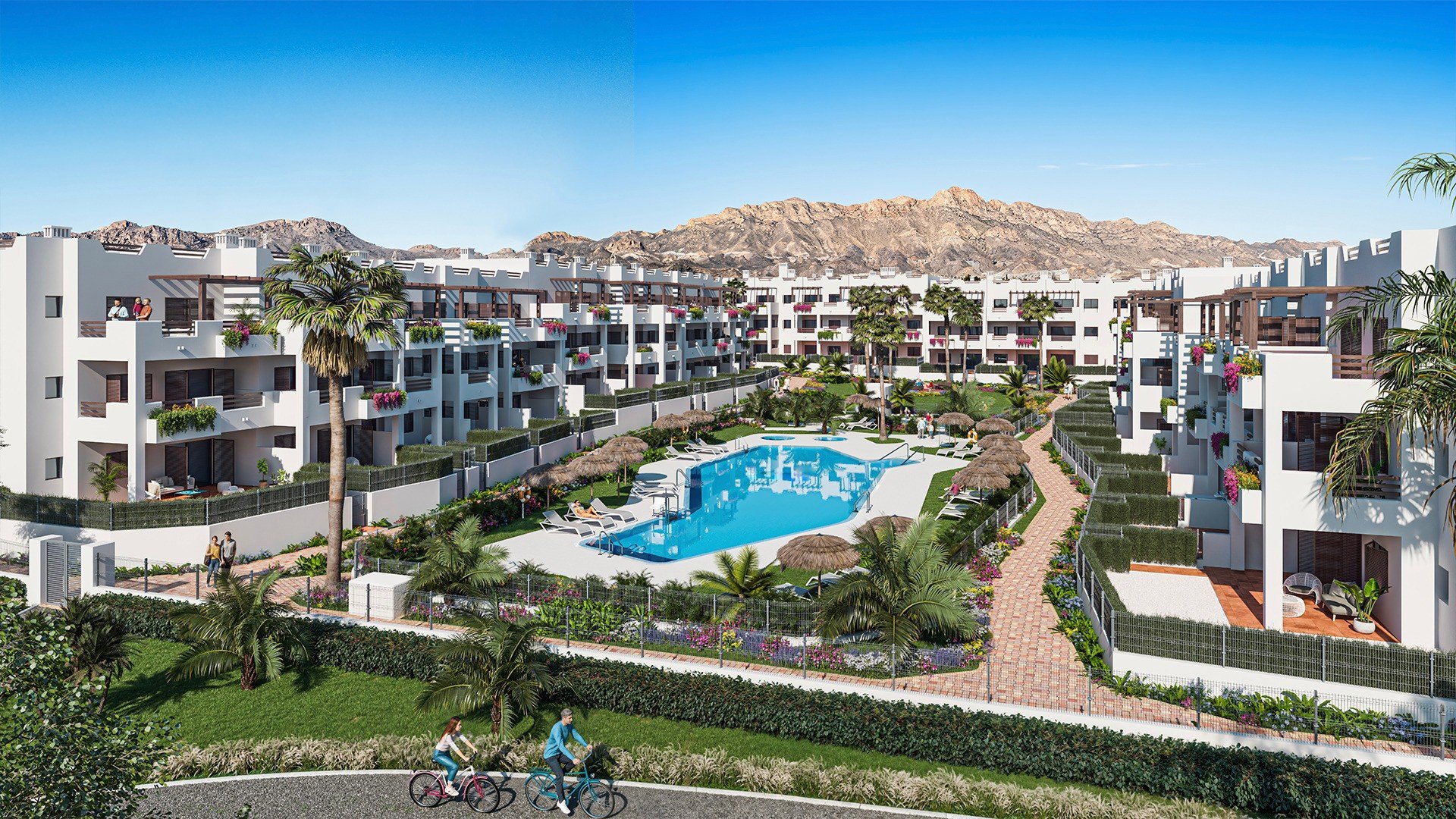 Apartment in Pulpi, Almeria, Spain 2 bedrooms, 74 sq.m. No. 148268