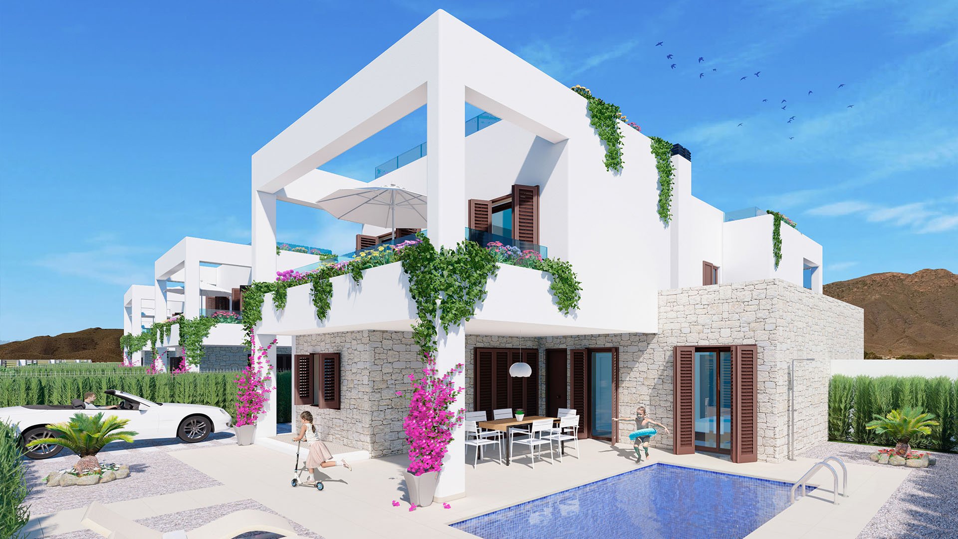 Huvila Pulpi, Almeria, Espanja 3 makuuhuonetta, 271 m2 No. 148271