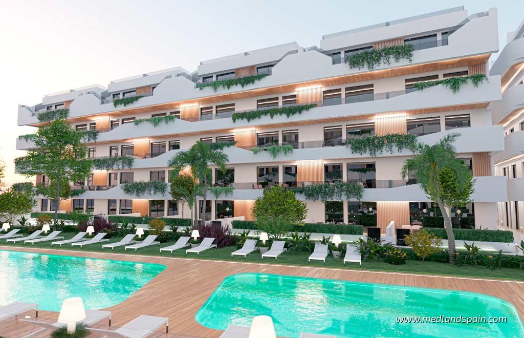 Apartamento en Santiago de la Ribera, Murcia, España 3 dormitorios, 78 m2 No. 139054
