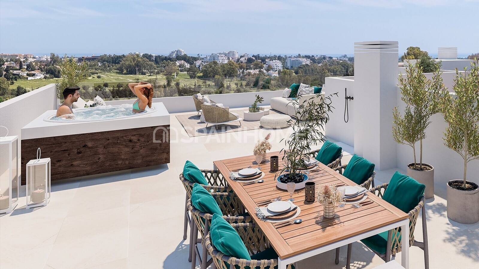 Dzīvoklis Estepona, Malaga, Spānijā 3 istabas, 116 m2 Nr. 48614