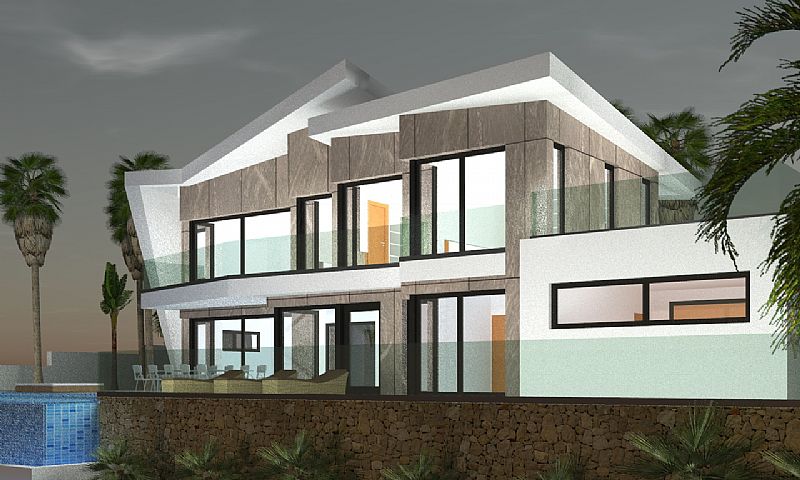 Villa in Calpe, Alicante, Spanien 4 Schlafzimmer, 350 m2 Nr. 133800