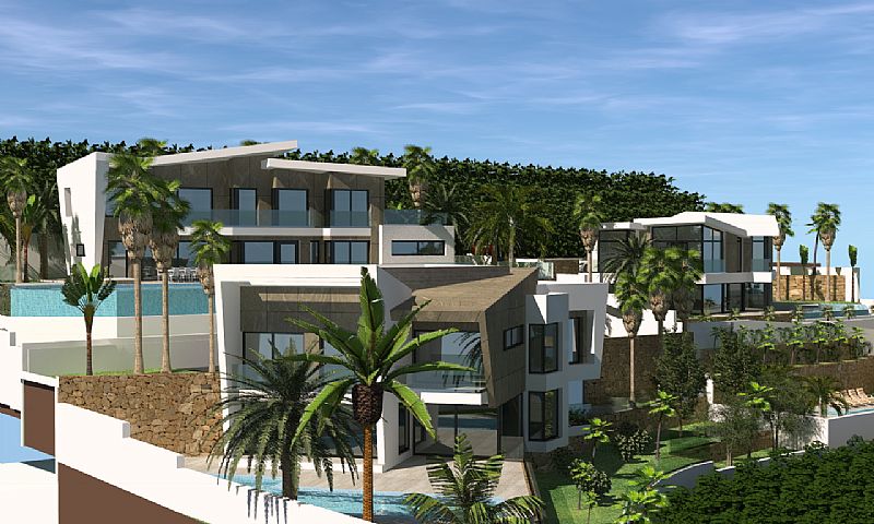 Villa in Calpe, Alicante, Spanien 4 Schlafzimmer, 350 m2 Nr. 133800