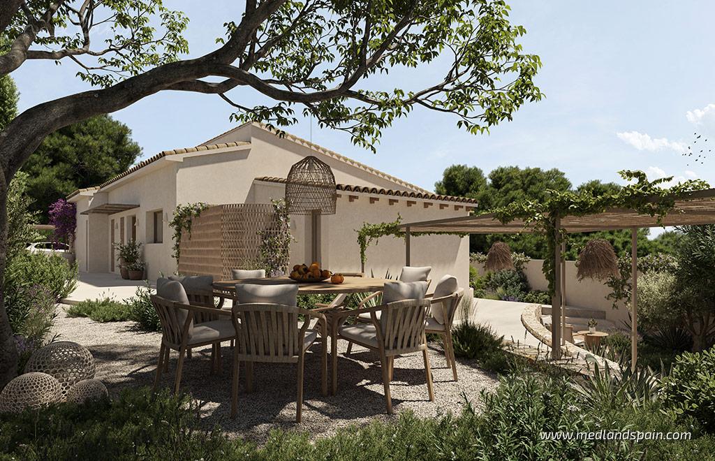 Villa in Benissa, Alicante, Spain 3 bedrooms, 214 sq.m. No. 147188