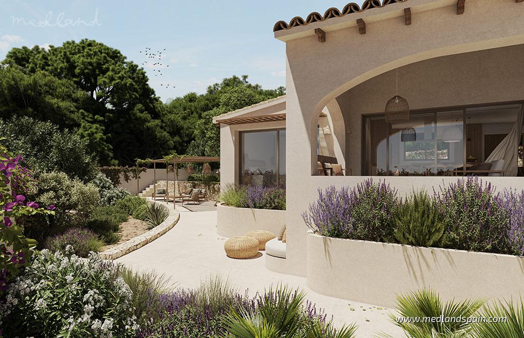 Villa in Benissa, Alicante, Spain 3 bedrooms, 214 sq.m. No. 147188