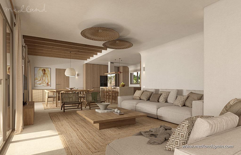 Villa in Benissa, Alicante, Spain 3 bedrooms, 214 sq.m. No. 147188