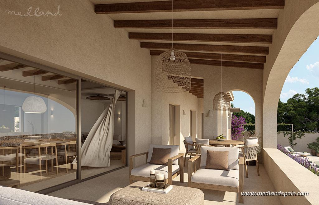 Villa in Benissa, Alicante, Spain 3 bedrooms, 214 sq.m. No. 147188