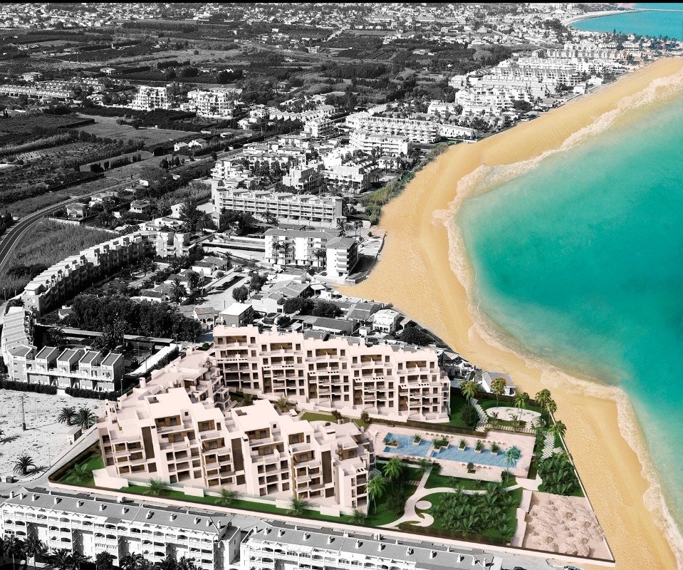 Квартира в Дения, Аликанте, Испания 3 спальни, 97м2 №144824