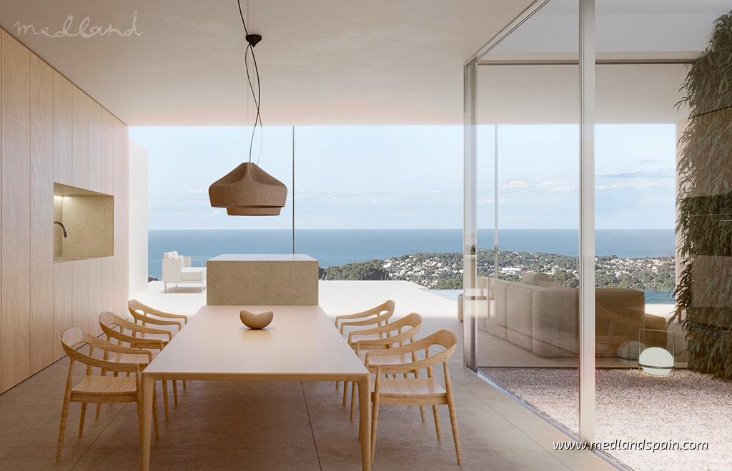 Villa en Benissa, Alicante, España 4 dormitorios, 232 m2 No. 73182