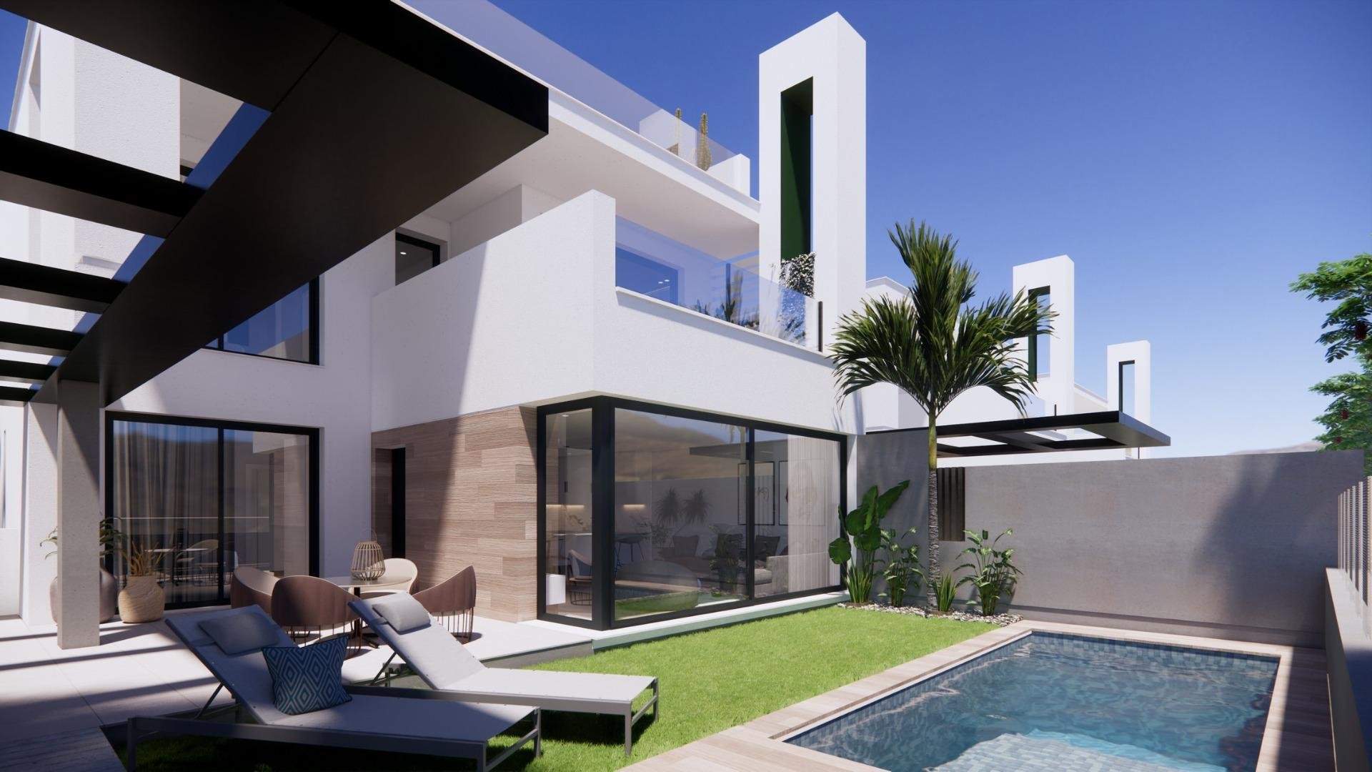 Villa à Torre-Pacheco, Murcia, Espagne 3 chambres, 223 m2 No. 179881