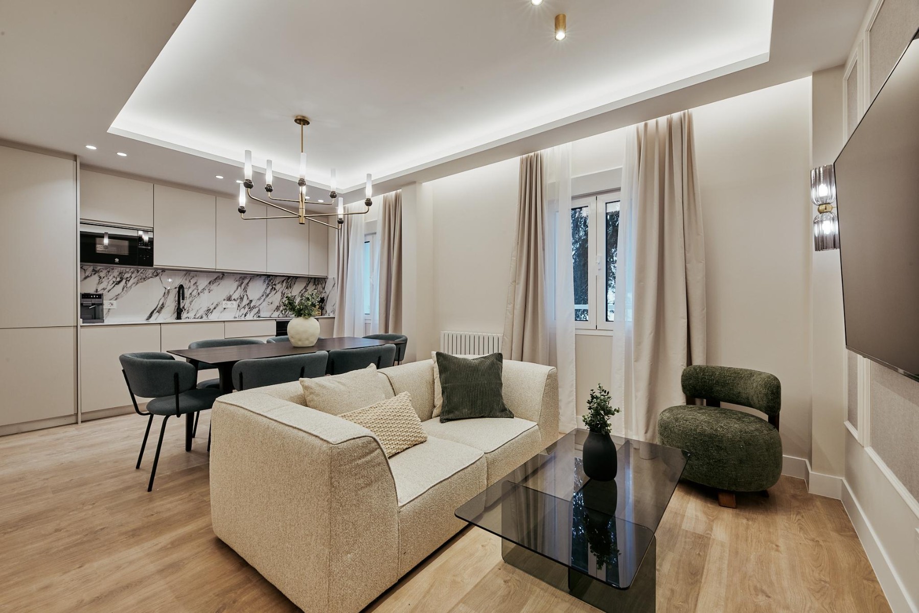 Apartment in Madrid, Spain 3 bedrooms, 95 sq.m. No. 179876
