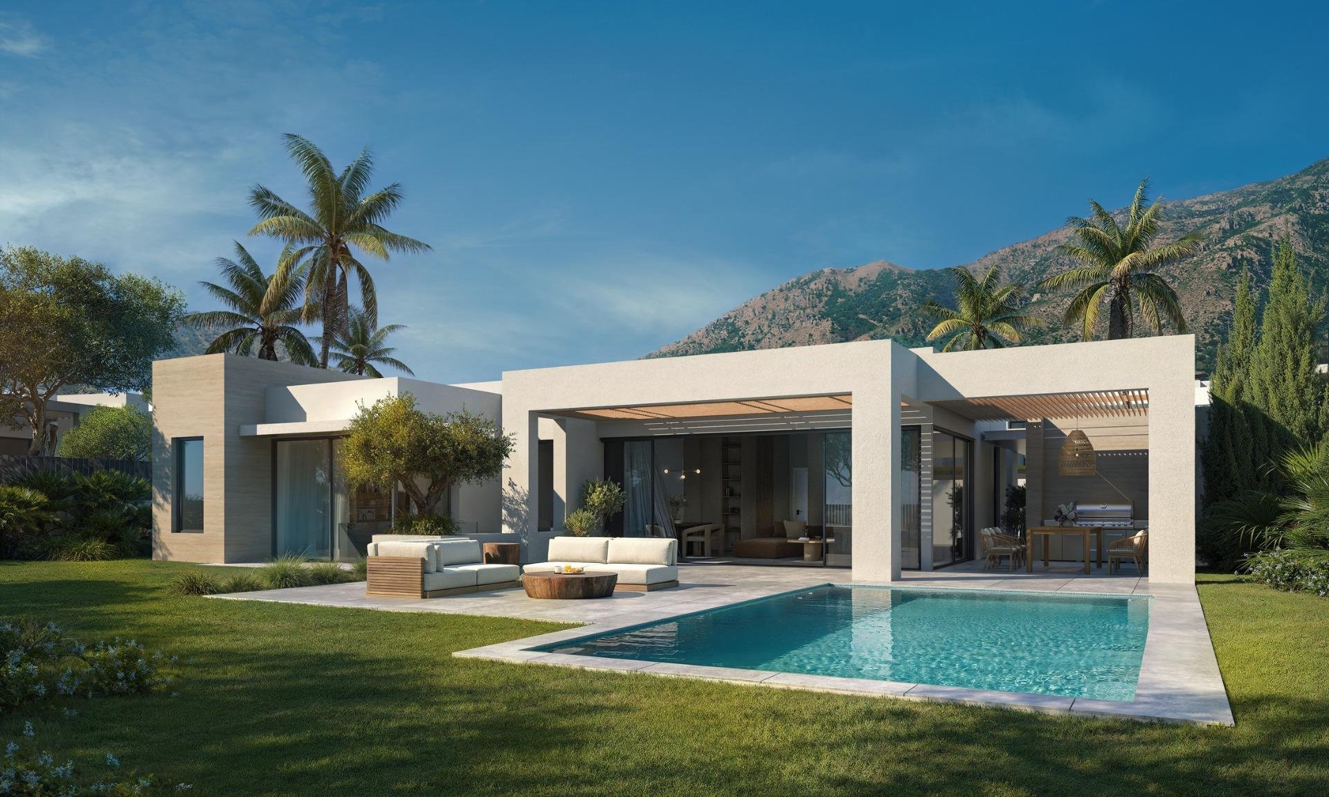 Villa i Mijas, Malaga, Spanien 6 sovrum, 339 kvm. Nr. 169354
