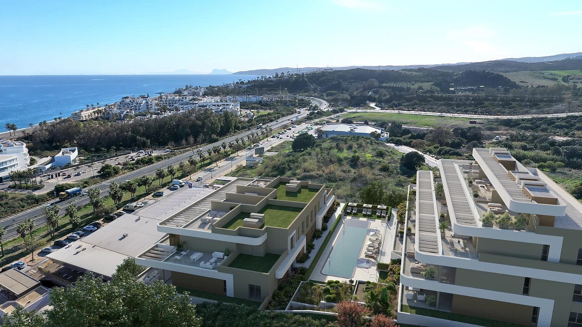 Apartment in Estepona, Malaga, Spain 2 bedrooms, 139 sq.m. No. 187505