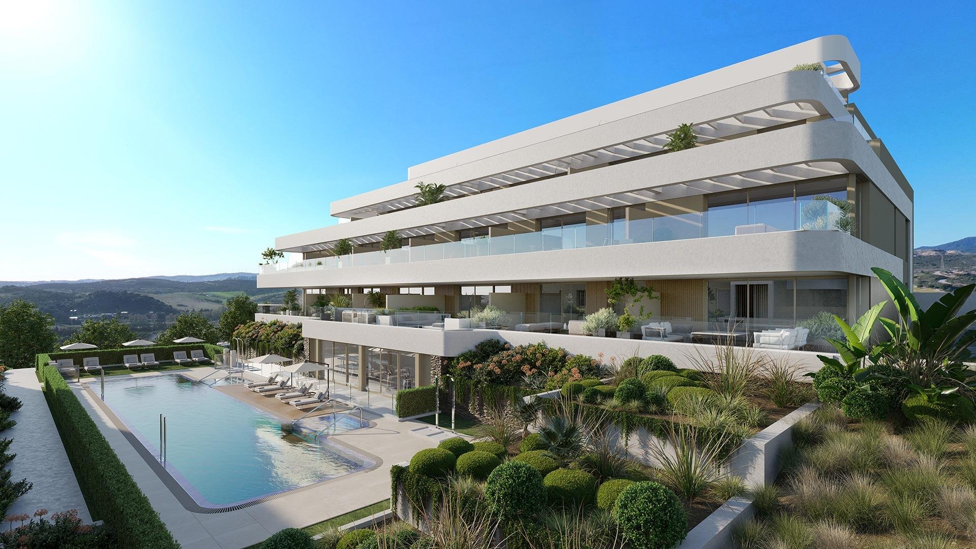 Apartment in Estepona, Malaga, Spain 2 bedrooms, 139 sq.m. No. 187505