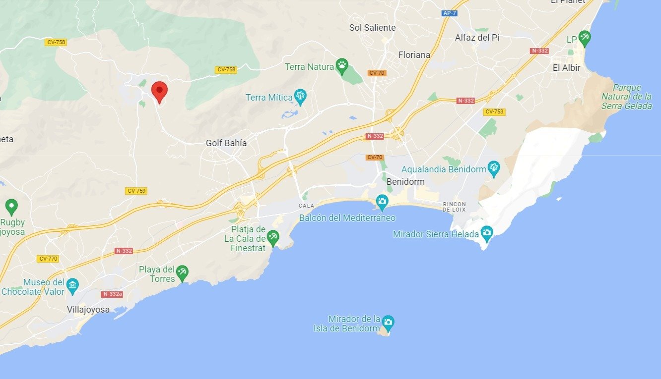 Appartamento a Finestrat, Alicante, Spagna 3 camere da letto, 134 mq. N° 116830