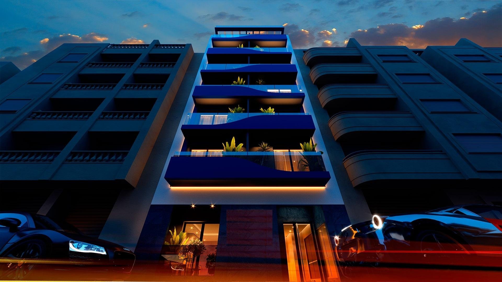 Dzīvoklis Torrevieja, Alicante, Spānijā 1 istaba, 75 m2 Nr. 135280