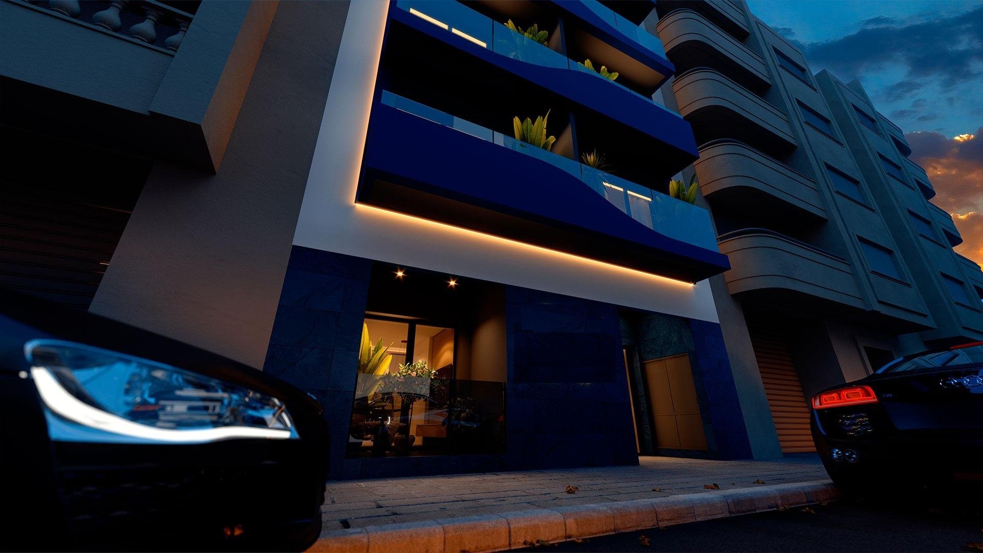 Dzīvoklis Torrevieja, Alicante, Spānijā 1 istaba, 75 m2 Nr. 135280