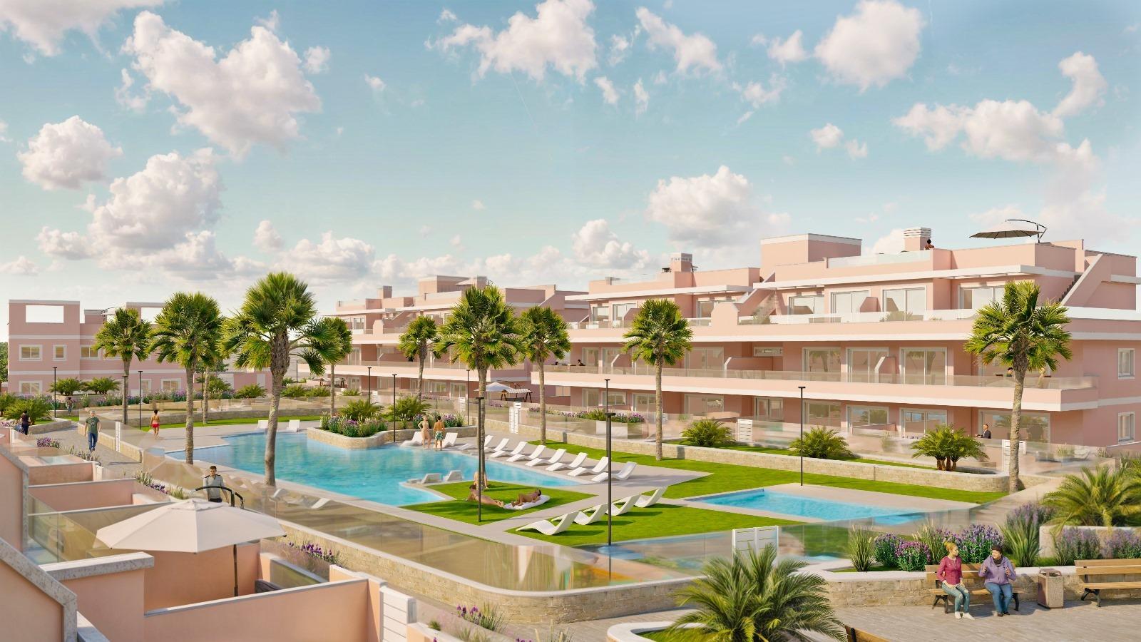 Bungalow w Pilar de la Horadada, Alicante, Hiszpania 3 sypialnie, 74 mkw. nr 135394