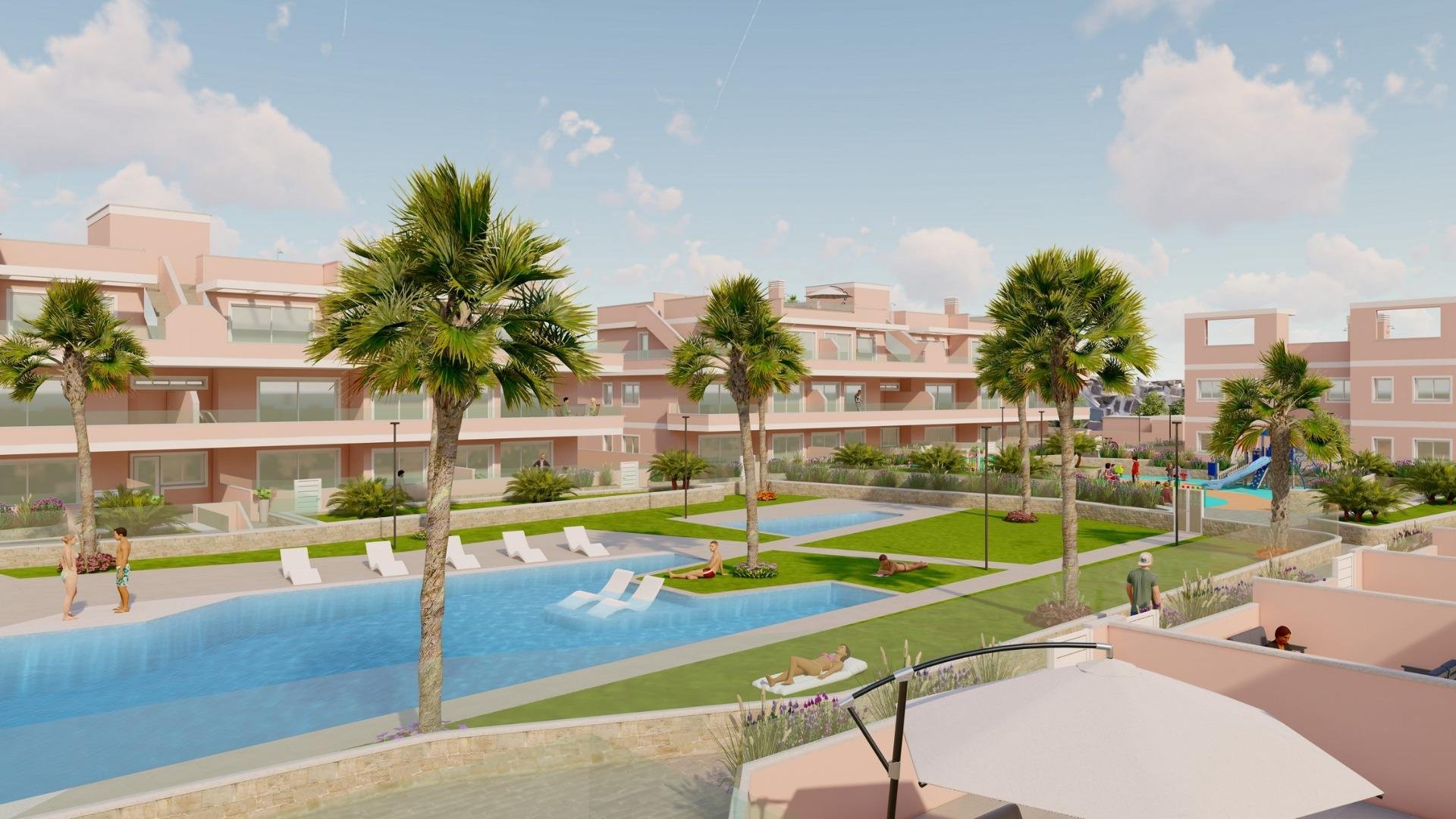 Bungalow w Pilar de la Horadada, Alicante, Hiszpania 3 sypialnie, 74 mkw. nr 135394